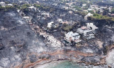 worst wildfire in Greece ~ Govt owns responsibility