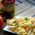 vegan green chile queso