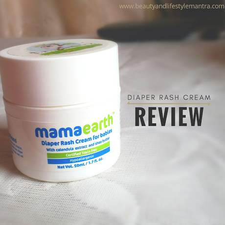 Review ll Mamaearth Diaper Rash Cream For Babies