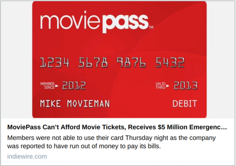 MoviePass Is Dying. What Are Your Other Options?