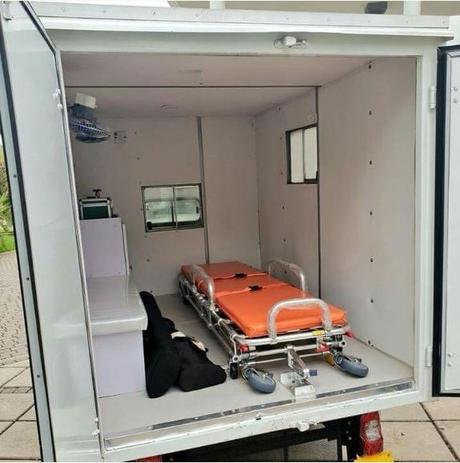 So Amazing: See Trending Photos Of Keke Napep Converted To A Hospital Ambulance