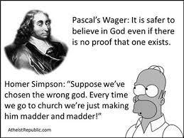 Pascal’s wager