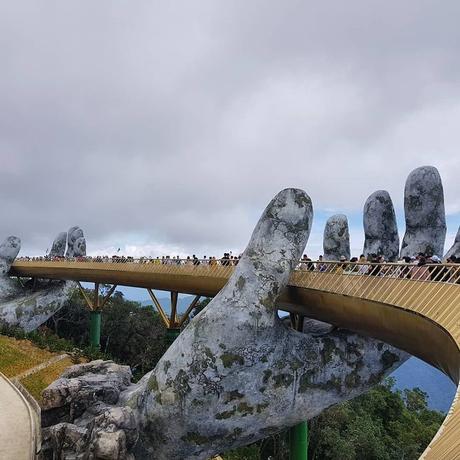 See Photos Of The ‘Golden Bridge’ In Vietnam That The Whole World Is Talking About