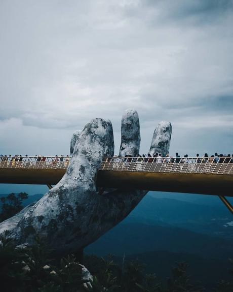 See Photos Of The ‘Golden Bridge’ In Vietnam That The Whole World Is Talking About