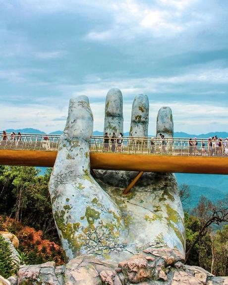 See Photos Of The ‘Golden Bridge’ In Vietnam That The Whole World Is Talking About