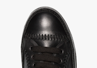 A Stitch In Time:  Ann Demeulemeester Leather Stitch Detail Sneakers
