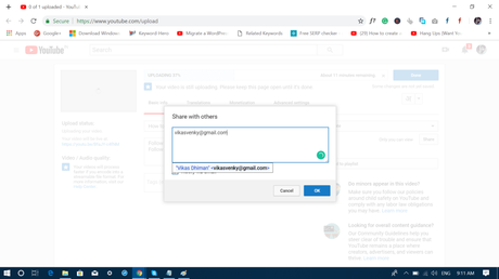How to Share Private YouTube Video – 2018 share youtube video with others