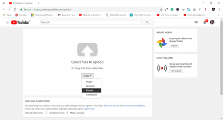 How to Share Private YouTube Video – 2018 youtube video privacy settings