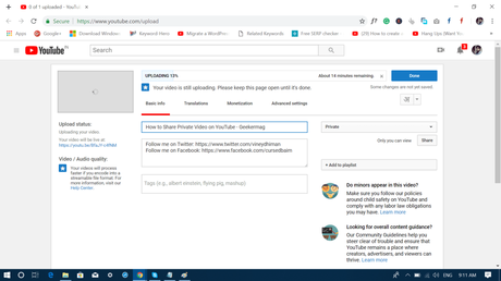 How to Share Private YouTube Video – 2018 How to Share Private YouTube Video – 2018