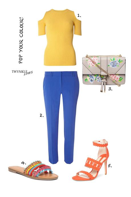 OUTFIT EDIT | POP YOUR COLOUR!