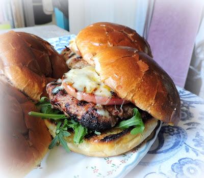 Turkey Burgers with Cheddar & Apple