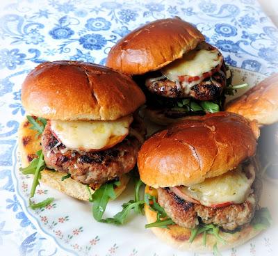 Turkey Burgers with Cheddar & Apple