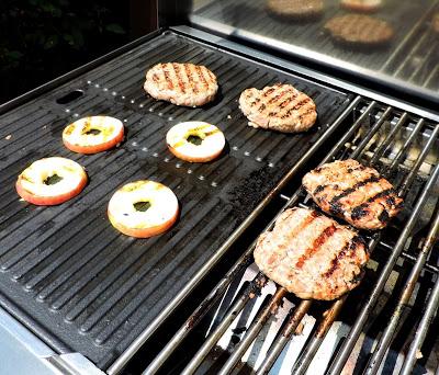 Turkey Burgers with Cheddar & Apple