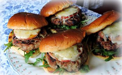 Turkey Burgers with Cheddar & Apple