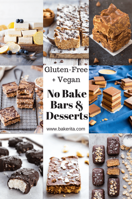 ROUNDUP! 75+ Gluten Free & Vegan No-Bake Desserts