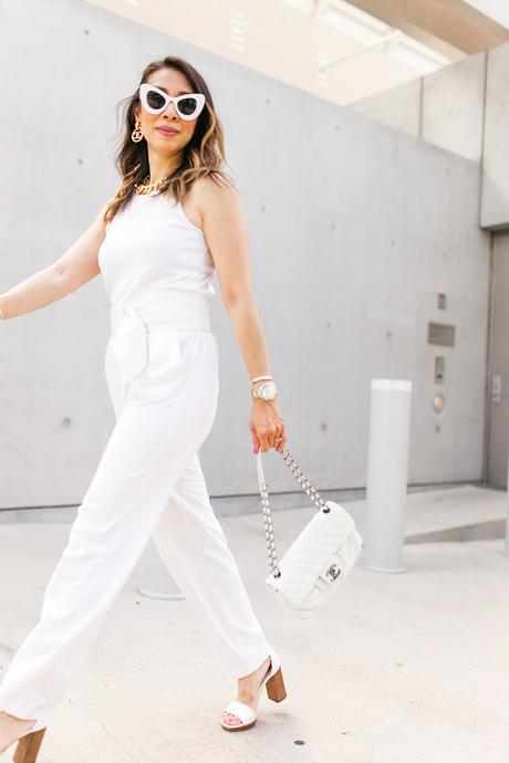 From Grandma with Love // How To Style a White Jumpsuit