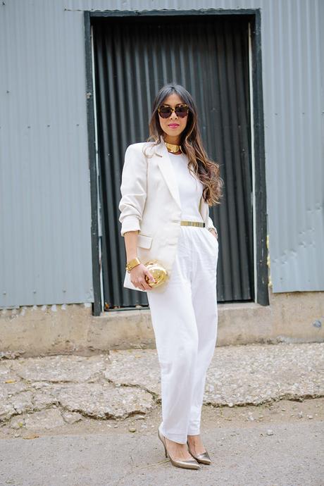 From Grandma with Love // How To Style a White Jumpsuit