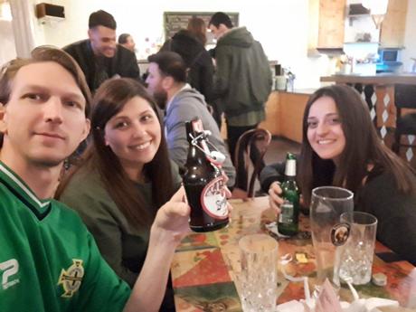 Northern Irishman on Tour: Poland to Frankfurt to Cheatzerland Coincidence - meeting Daniella in Frankfurt!