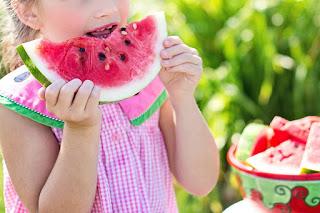 Image: Little Girl Eating Watermelon, by Jill Wellington  on Pixabay