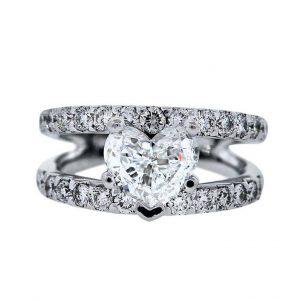 Split-Shank Engagement Rings