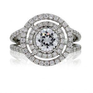 Split-Shank Engagement Rings