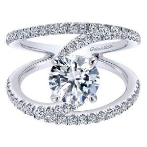 Split-Shank Engagement Rings