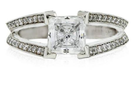 Split-Shank Engagement Rings