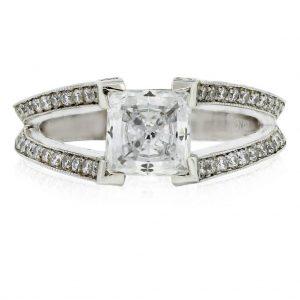 Split-Shank Engagement Rings