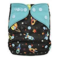All-in-one Cloth Diaper Shell with Double Gussets