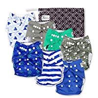 Nautical Baby Cloth Pocket Diapers