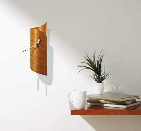 Wallsurf Pendulum Clock - Cedar