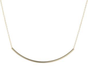 Everyday Sparkle By Peggy Li | Square Tube Pendant Necklace (Large)