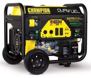 Champion 7500 Watt Best Dual Fuel Portable Generator Review