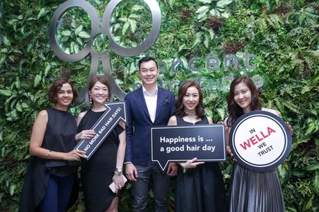 Wella Launches New Hair Color Series - Illumina Color Japan in Singapore