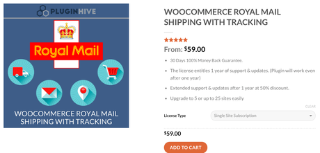 WooCommerce Royal Mail Shipping