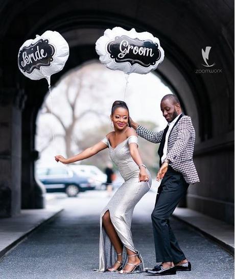 See Beautiful Lady And Her Man Strike Breathtaking Poses In Memorable Pre-Wedding Photos