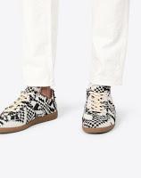 Abstract As A Matter Of Fact!:  Maison Margiela Printed Low Top Replica Sneaker