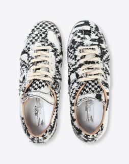 Abstract As A Matter Of Fact!:  Maison Margiela Printed Low Top Replica Sneaker