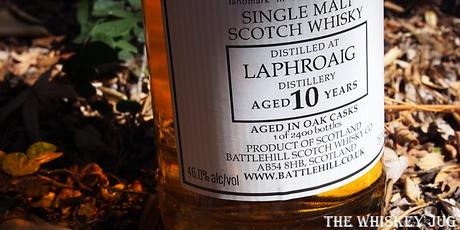 Battlehill Laphroaig 10 Label