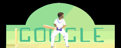 Google doodle of the day on Dilip Sardesai