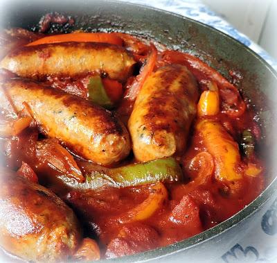 Sausage, Peppers & Onions