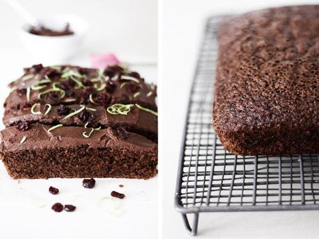 Chocolate Slab Buttermilk  Cake