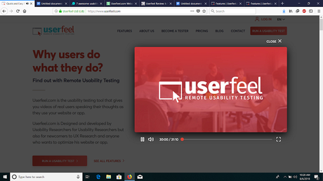UserFeel Review: Quick & Easy Remote Usability Testing Tool