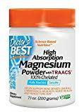 Doctor's Best High Absorption Magnesium Glycinate Lysinate, 100% Chelated, Non-GMO, Vegan, Gluten Free, Soy Free, 200 Grams