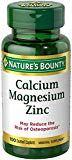 Nature's Bounty Calcium Magnesium Zinc, 100 Caplets