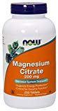 Now Foods, Magnesium Citrate, 250 Tablets