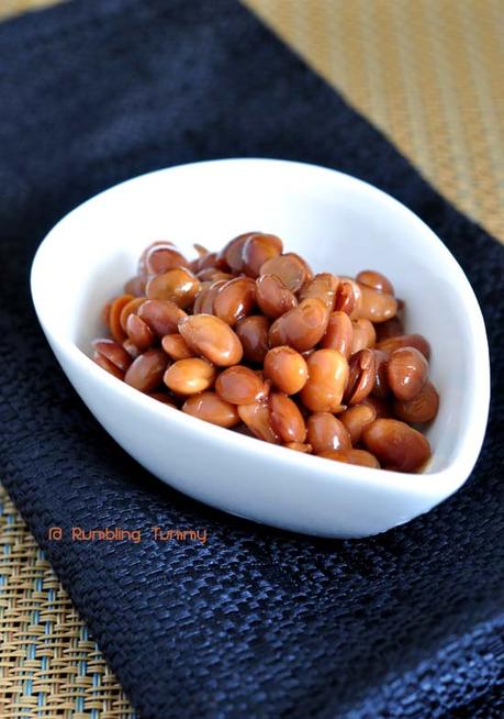 Soy bean in sweet sauce 蜜汁大豆
