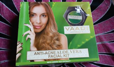 Vaadi Herbals Anti Acne Aloe Vera Facial Kit Review