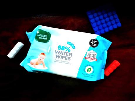 Mother Sparsh Baby Water Wipes for Monsoons