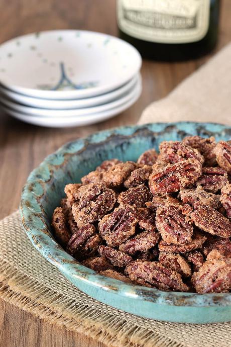 Candied Cinnamon and Sugar Pecans